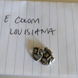 SOLD James Avery theater mask